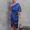 #59 Blue, variant on Floenr Summer Dresses for Women,Fashion Women's Elegant Sexy One Shoulder Irregular Dress Solid Color Skirt Dress