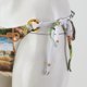 thumbnail image 5 of Gibobby Bañador de Bikini Nuevo traje de baño sexy con estampado de bikini de niña picante con cordones de puntos(Blanco,G), 5 of 5