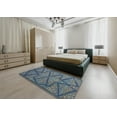 thumbnail image 5 of Ahgly Company Machine Washable Indoor Rectangle Transitional Dark Goldray Area Rugs, 7' x 9', 5 of 7