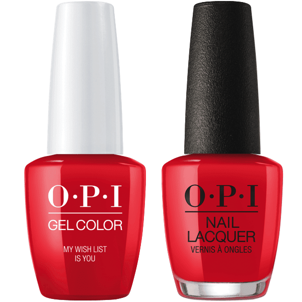 Opi Opi Gelcolor Matching Lacquer My Wish List Is You J10 Walmart Com Walmart Com