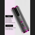 thumbnail image 5 of Hair-curlers,Room To Iron Tool Types Styles Mount To Tool Iron Portable Hair-curlers Iron Curls Iron Styles Curler Hair Types Tool Curls Types 6588 Salon Quality Create Curls Black, 5 of 6