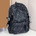 thumbnail image 4 of Floral School Backpack, Aesthetic Bag with Multi-pocket, Durable School Bookbag for College Travel, Style 6, 4 of 10