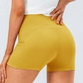 thumbnail image 4 of AherBiu Workout Shorts for Women High Waisted Stretch Athletic Short Leggings Bikers Shorts with Pockets, 4 of 4