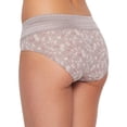 thumbnail image 2 of Women's Warner's 5609J No Pinching. No Problems. Hipster with Lace Panty (MinkVintageSilkFloral M), 2 of 2
