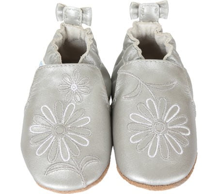 Robeez Girls Soft Soles with Bow Back Slip-On