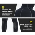 thumbnail image 3 of s de Neopreno para Hombre Cuerpo Completo Mantener Abrigado Neopreno de Manga Larga 5 Mm de Buceo con Capucha Húmedo para Buceo Esnór - L L shamjiam Trajes de neopreno para hombre, 3 of 8