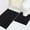 Black, variant on General Chenille Bathroom Rugs Set Non-Slip Bath Mats for Bathroom Super Absorbent Shaggy Rugs for Tub Shower Toilet Plush Bath Rug Plus U Shaped Rug (Standard: 20" x 32" and 20" x 20" U), Gray