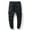 Black, variant on Men's Casual Cargo Pants Workout Joggers Stretch Sweatpants Drawstring Military Army Camo Combat Work Pants Slim Fit with Multi Pockets