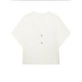 thumbnail image 4 of Cárdigan estampado con cuello vuelto para mujer, suéter holgado de una sola botonadura, abrigo de moda, otoño e invierno, 2024, 4 of 5