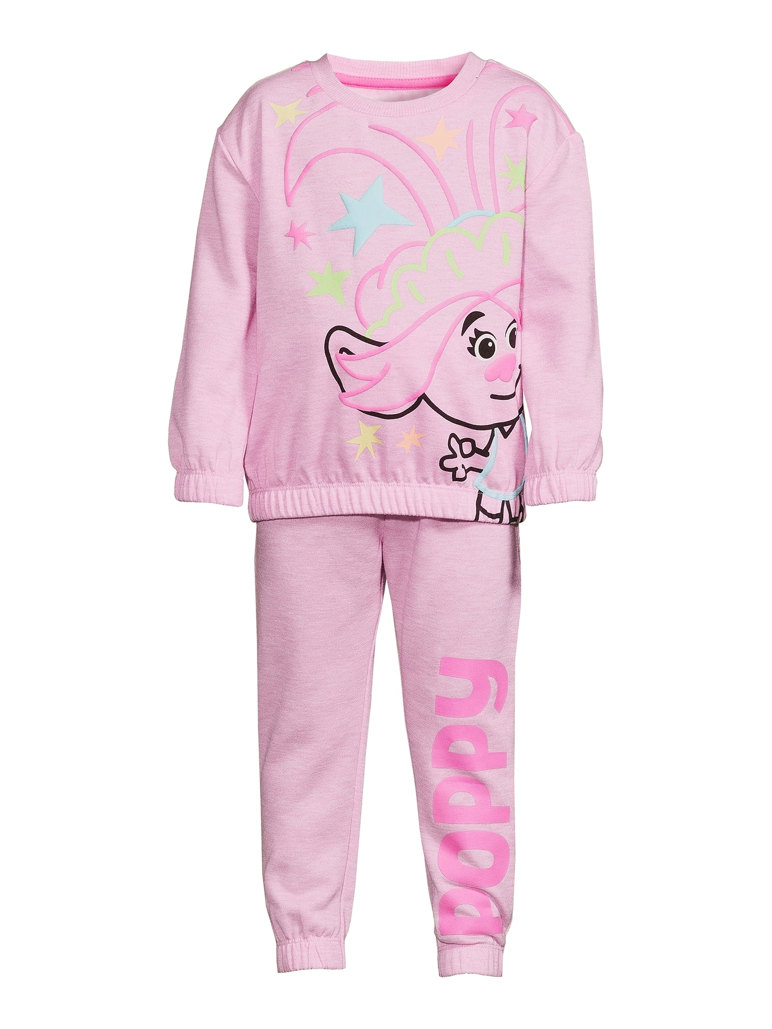 Toddler Girl Trolls Pant Set, Sizes 2T - 5T