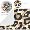 thumbnail image 2 of Cheetah Brown Gold Dish Drying Mat for Kitchen Countertop 16x18 Leopard Black Small Drying Mat Reusable Quick Dry Dish Sink Mats Easy Clean Decorative Essentials, 2 of 7