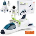 thumbnail image 5 of Juguetes de transbordador espacial | Juguetes de cohetes espaciales para niños | Juguete de nave espacial con astronauta con luz y sonidos | Juguetes espaciales para niños de 3, 4 y 5 años, 5 of 5