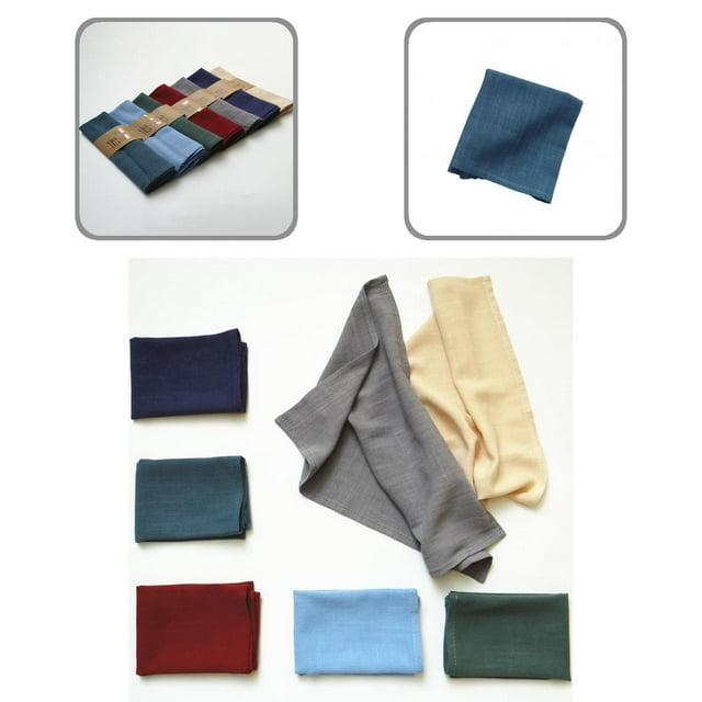 Chiffon de Nettoyage Universel Séchage Rapide Doux pour la Peau Coton Lin Utilitaire Chiffon d'Essuyage de Cuisine pour Salle à Manger