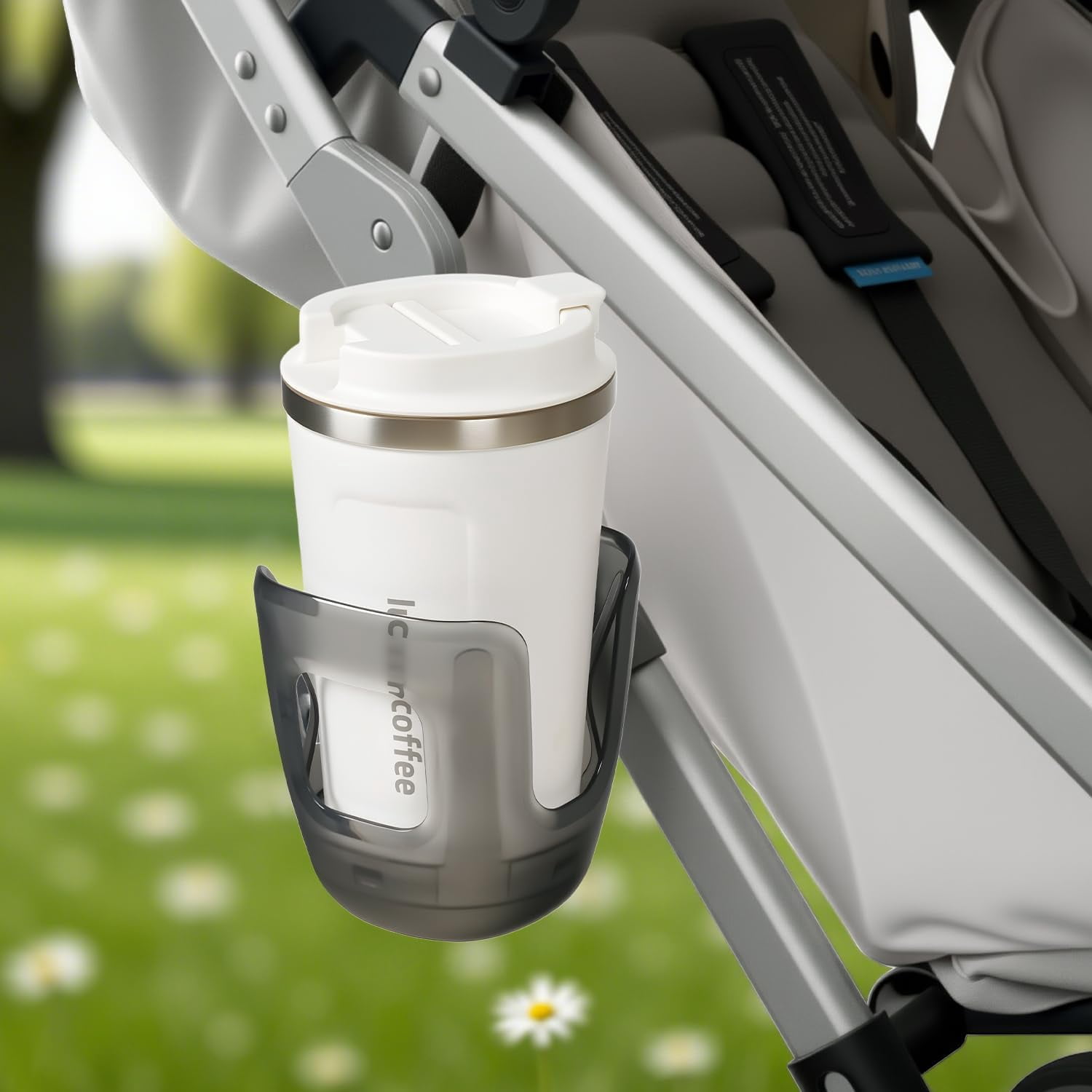 2 PCS Stroller Cup Holder Fits for UPPAbaby Vista/Vista V2/Vista V3/Cruz/Cruz V2/Cruz V3/Minu/Minu V2/Minu V3/Minu Duo