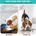 thumbnail image 4 of Happy Halloween Pumpkin Dog Food Mats for Floors Absorbent No-Slip 17x30 Inch Dog Water Mat Evil Pumpkin Ghost Pet Feeding Mat Dog Water Bowl Mat for Messy Drinker, 4 of 7