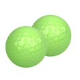 thumbnail image 3 of 2 Uds Pelotas Luminosas de Golf Zulema Bola luminosa de golf para Entrenamiento de Práctica Deportiva de Noche Oscura, 3 of 7