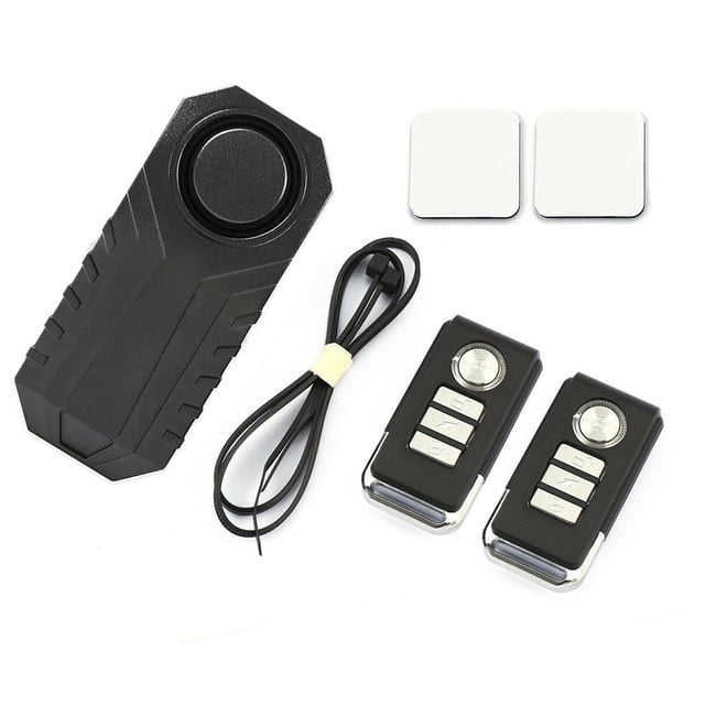Speravity Alarma de bicicleta eléctrica Moto Bicicleta IP55 Alarma de seguridad a prueba de agua con control remoto, controlador de 1pc Vehículos, repuestos y accesorios Mis No.02 Speravity VI001077-02B
