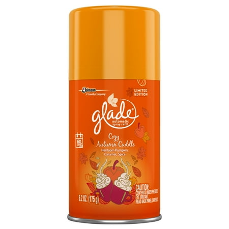 pack 3 refill freshener air Glade 3 6.2 total, Refill, (3 Spray Cuddle, Automatic Autumn pack) Cozy Freshener Air oz