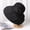 black, variant on Shadow Hat Female Summer Anti -Ultraviolet Hollow Sunscreen Cap Can Fold The Large Eaves Vinyl Fisherman Hat To Cover The Face Sun Hat