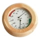thumbnail image 5 of Termómetro-higrómetro para sauna 2 en 1, 13 cm de diámetro, accesorio de interior con orificio para colgar en la parte trasera para el hogar, 20-120  degree, 5 of 9