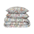 thumbnail image 1 of EnvioHome Ensemble de Couette Très Grand Size 100 % Polyester Doux Léger 3 Pcs Microfibre Réversible - Paisley, 1 of 5