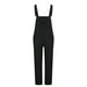 thumbnail image 1 of Hombres Casual Moda Soid Pecho Bolsillo Washed Denim Suspender Pantalones largos Pantalones cargo Pompotops oipoqjl42948, 1 of 9