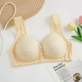 thumbnail image 4 of Shaping Underwear Front Hook Wireless Bra with Back Shaping Design for Large Cup Women's Underwear Body-shaping Corset(Color:Beige,Size:40), 4 of 5
