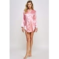 thumbnail image 6 of Be Wicked Kimberly Satin Sleepshirt, 6 of 10
