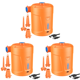 thumbnail image 2 of Fuente Alimentación Incorporada 5000 MAh Bomba Rápida USB Cojín Aire Anillo Natación Carga Eléctrica Inalámbrica Inflable Bomba Aire para Exteriores (naranja), 2 of 5