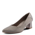 thumbnail image 2 of PATRIZIA Women's Senna Block Heel Pumps with Pointy-Toe Silhouette, Shimmering Crystals, and Comfortable Fit, 2 of 9