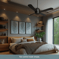 thumbnail image 4 of Deako Simple Ceiling Fan Controller, Single Pole, Neutral Wire Required, White, 4 of 8