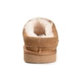 thumbnail image 3 of Territory Mens Oasis Slip-on Genuine Sheepskin Moccasin Clog Slipper, 3 of 7