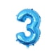 thumbnail image 1 of Advancent 32 pulgadas número globo decorativo papel de aluminio globo cumpleaños boda fiesta vacaciones regalo decoración tipo 7 Kits de decoración para fiestas No.64 tres, 1 of 5