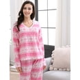 thumbnail image 3 of Richie House Women's Soft and Warm Polar Fleece Pajama Set RHW2775, 3 of 7