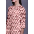 thumbnail image 4 of Bimba Long Straight Dresses For Women Printed 3/4 Sleeve Indian Clothing, 4 of 6