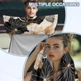 thumbnail image 6 of FOR U DESIGNS Hibiscus Print Car Seat Towel Covers for Dog Pet Washable Car Towel Cover with Storage Bag Absorbent Microfiber Towel for Workout Outdoor Sport Activities, 6 of 7