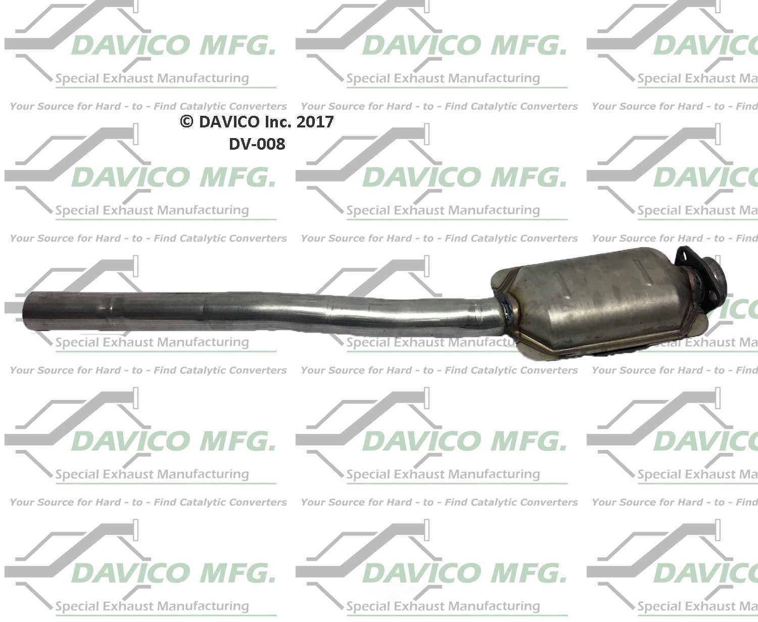 Davico Mfg DV-008 Direct-Fit Catalytic Converter