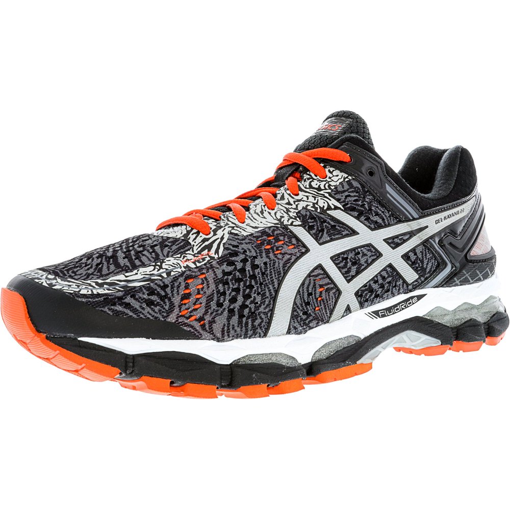 ASICS Asics Men's GelKayano 22 LiteShow Carbon / Silver Cherry