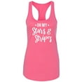 thumbnail image 1 of Oh My Stars & Stripes Racerback Tank, 1 of 2