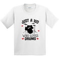 thumbnail image 3 of Inktastic Future Drummer Kid Loves Drums Youth T-Shirt, 3 of 5