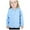 Light blue, variant on QIPOPIQ Girls Clothes Clearance Toddler Girl&boy Baby Infant Kids Autumn And Winter Sweater Candy Color Cardigan Solid Color Small Cardigan Children's Sweater
