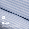 thumbnail image 2 of Edredon Acolchado Dreamlab, Hipoalergenico, Tamaño Matrimonial, Diseño de la Tela Rayas Azul Mezclilla, 2 of 9