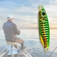 thumbnail image 4 of S SERENABLE Leurres pour Bar, Leurres Swimbaits, Appâts pour Truite Verte 30g, 4 of 9