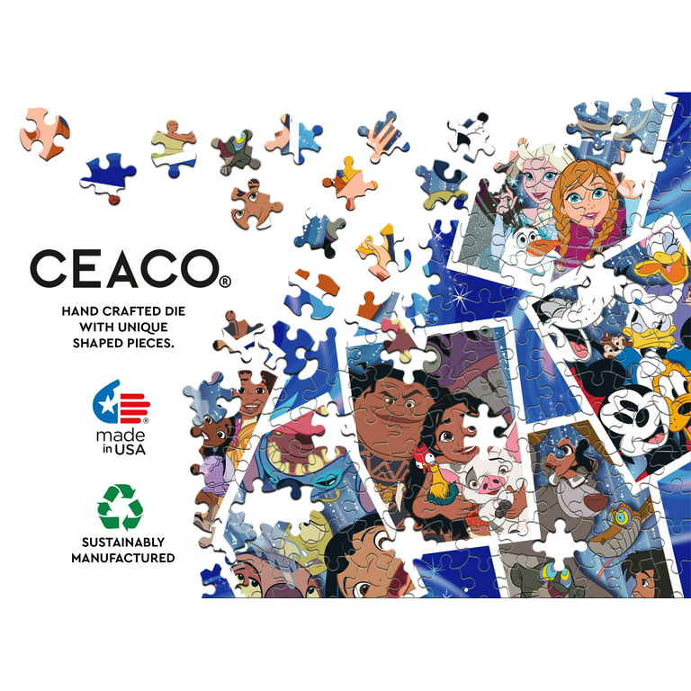 Ceaco 2000-Piece Disney Classics Interlocking Jigsaw Puzzle