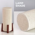 thumbnail image 6 of KUNJOULAM Modern Small Table Lamps, Nightstand Lamp with Linen Fabric Shade, Cylinder Bedside Table Lamp for Bedroom, Cafe, Living Room Home Decor, 6 of 10