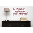 thumbnail image 3 of Expert Was Once Beginner Vinyl Lettering Art Motivational Wall Sticker Décor 23x12-Inch Red, 3 of 5