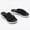Black BK35, variant on WIZUTIZ Shower Slippers for Women Athletic Soft Walking Womens Summer Sandals Slip on Sandals Wedge Sandals Slip on Sandals Knitted BOHO Beach Slides Indoor with Arch Support Shower Shoes for Lady