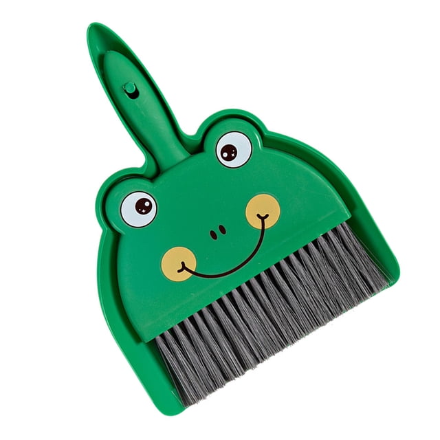 Broom With Dustpan Combo Set, Small Size Small Broom And Dustpan Set Broom And Dustpan Set With Dust Pan for Desk