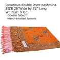 thumbnail image 3 of Women's Paisley Pashmina Double Sided Wrap Scarf Stole, 3 of 6