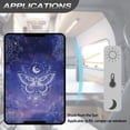 thumbnail image 5 of POLERO Purple Dragonfly RV Door Window Shade, Galaxy Mandala Foldable RV Blackout Window Cover, UV Rays Protection Camper Trailer Screen Door Protector, Hook and Loop Fastener (xx), 5 of 7